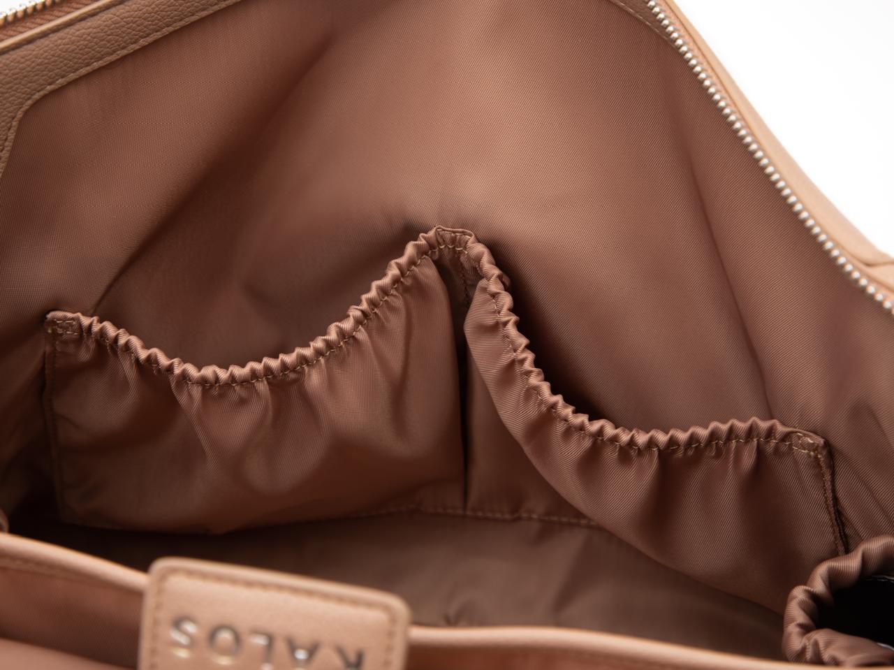 Rosey Diaper Bag - Taupe