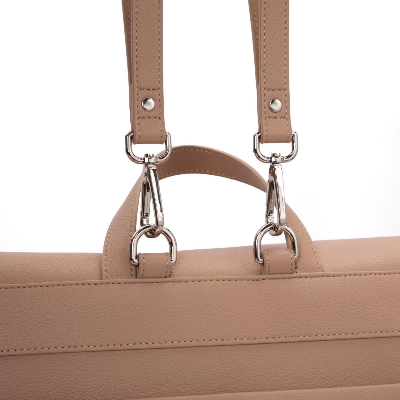 Rosey Diaper Bag - Taupe