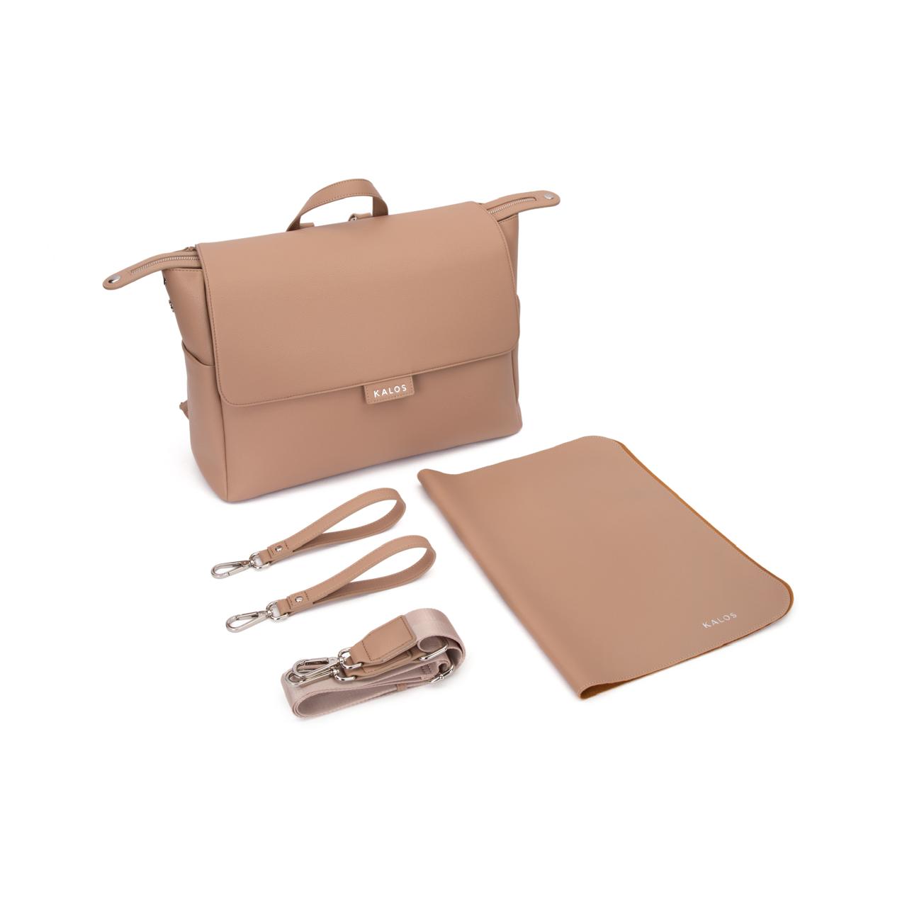 Rosey Diaper Bag - Taupe
