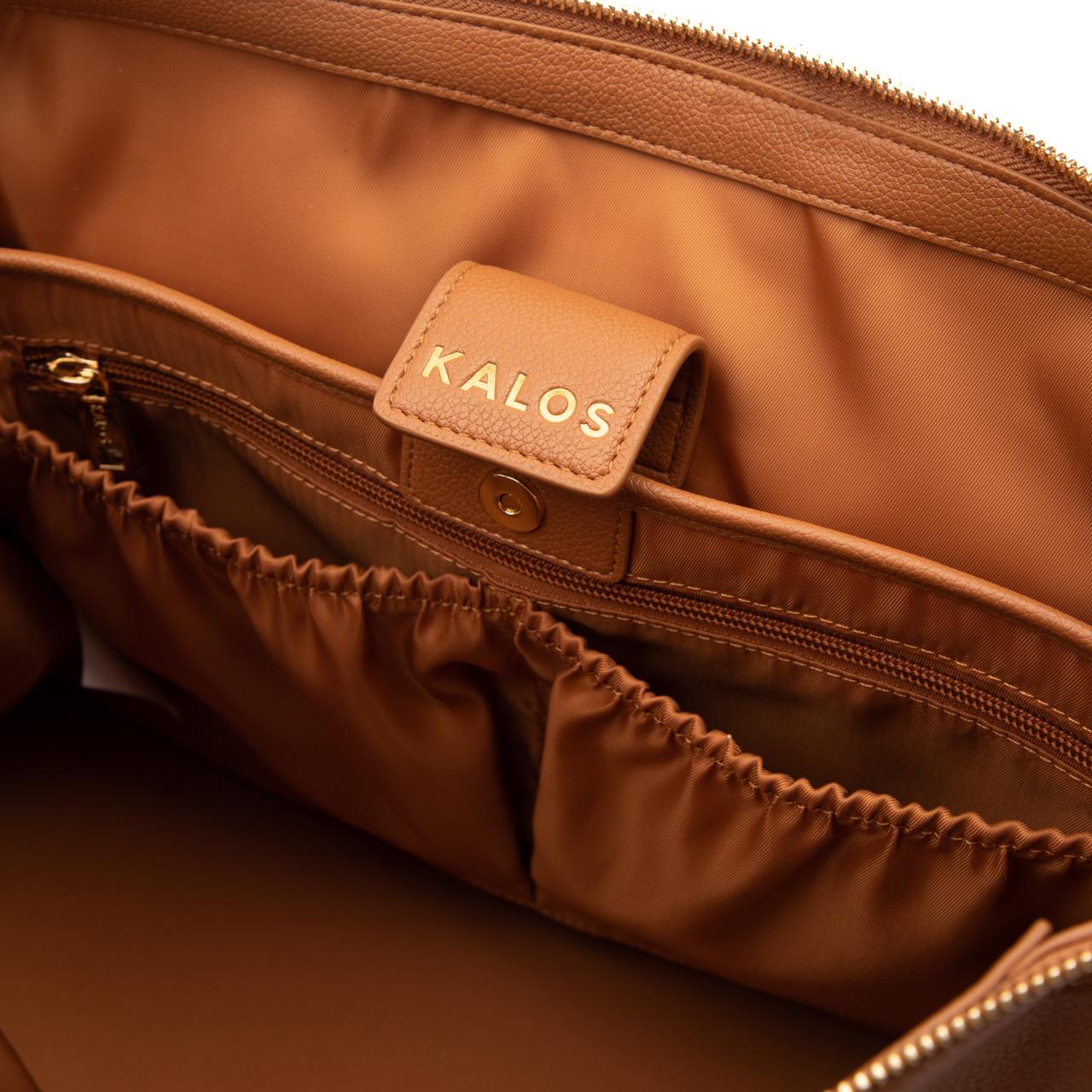 Rosey Diaper Bag - Brown