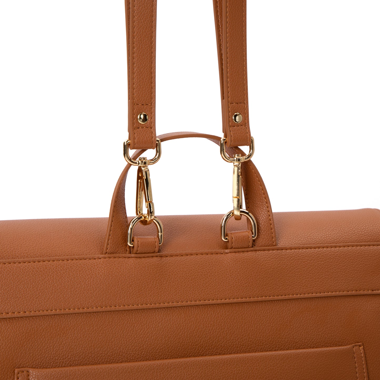 Rosey Diaper Bag - Brown
