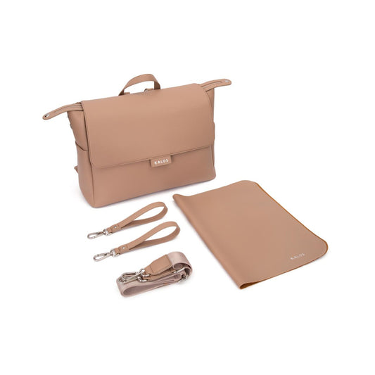 Rosey Diaper Bag - Taupe